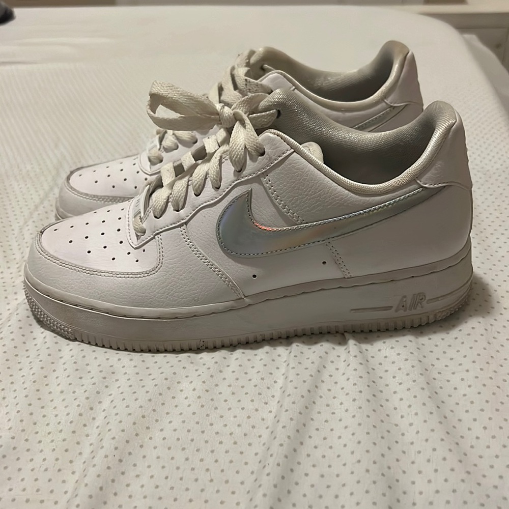nike air forces worn some, will be throughly cleaned before sold
